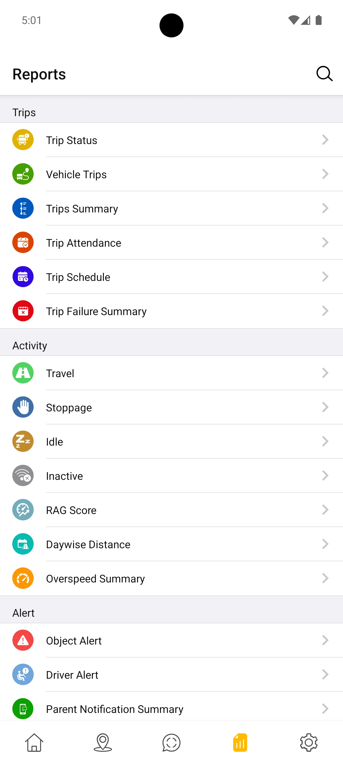 Maruti SmartBus Manager screenshot